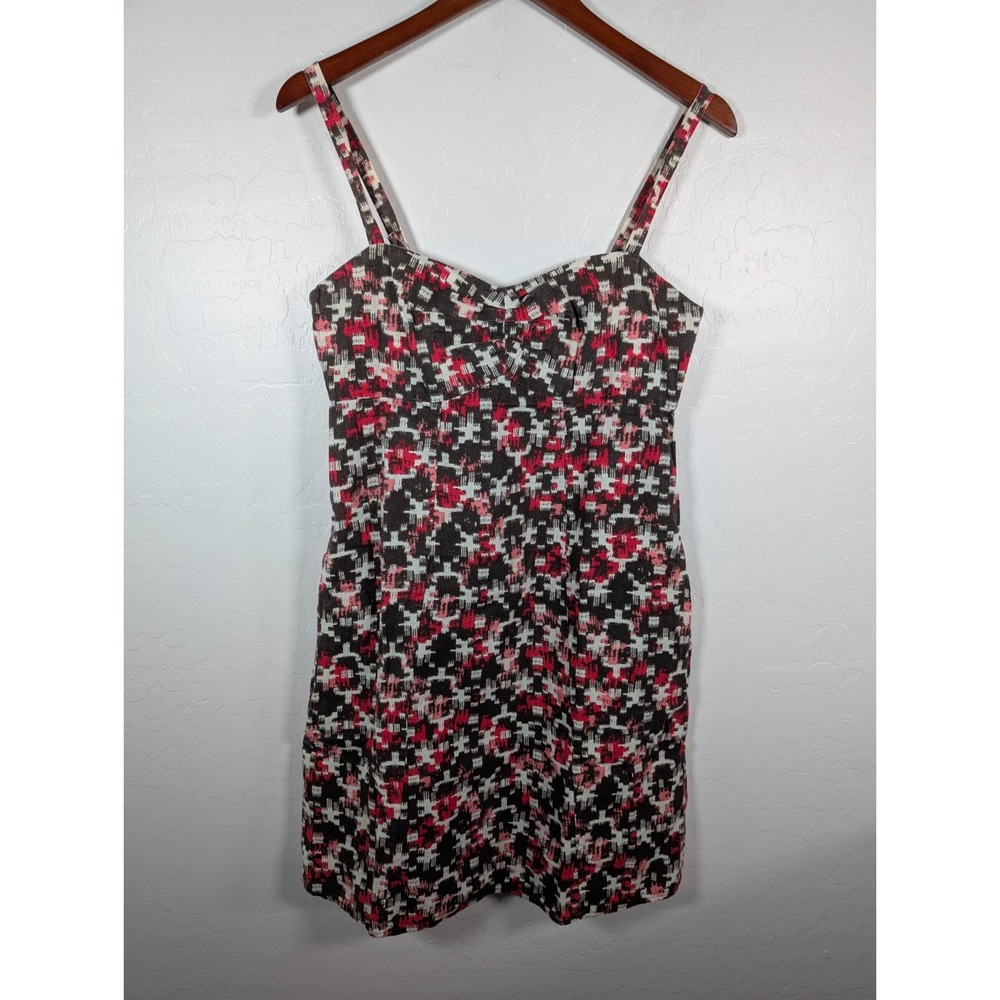 Patagonia Dress Womens Size 8 A-Line Hemp Organic Cotton Spaghetti Straps Summer